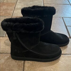 Billy Cozy ll Women's Black Fur-Lined Boots sz 9.5